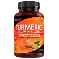 New Leaf Turmeric Curcumin & Ginger 6 Month Supply